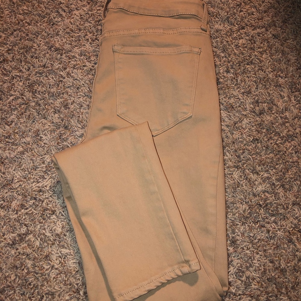 Old Navy Rockstar Mid-rise Sand color skinny jeans